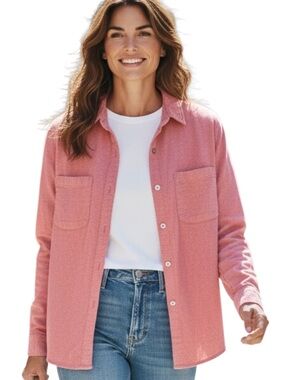 Universal Thread Pink Coral Utility Jacket